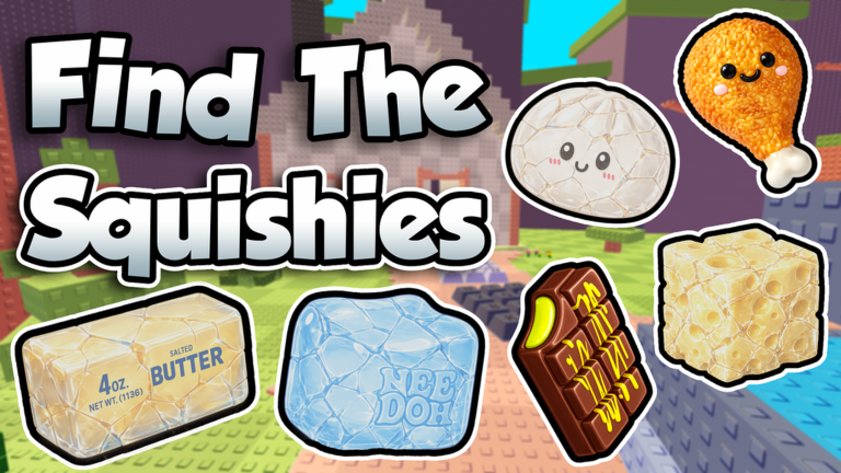 Find The Squishies official Roblox cover art
